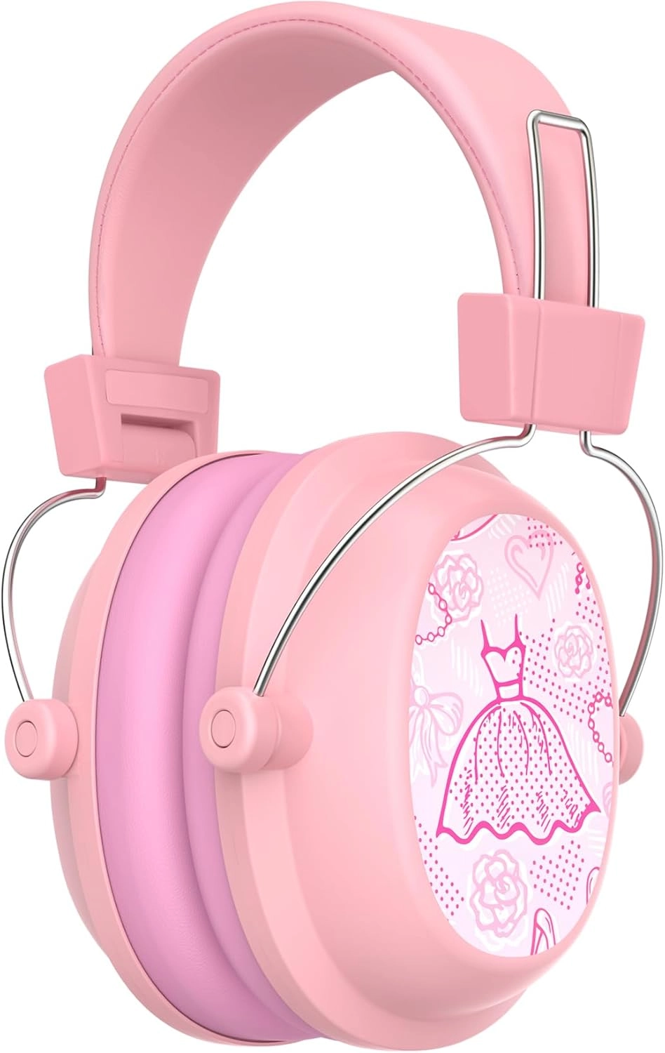 2024 NEW CUSTOM FIT Noise Cancelling Headphones for Kids, 26dB NRR Kids Ear Protection Safety Ear Muffs for Fireworks, Home, School, Kids Hearing Protection Ear Muffs for Autism & Concentration Aid
