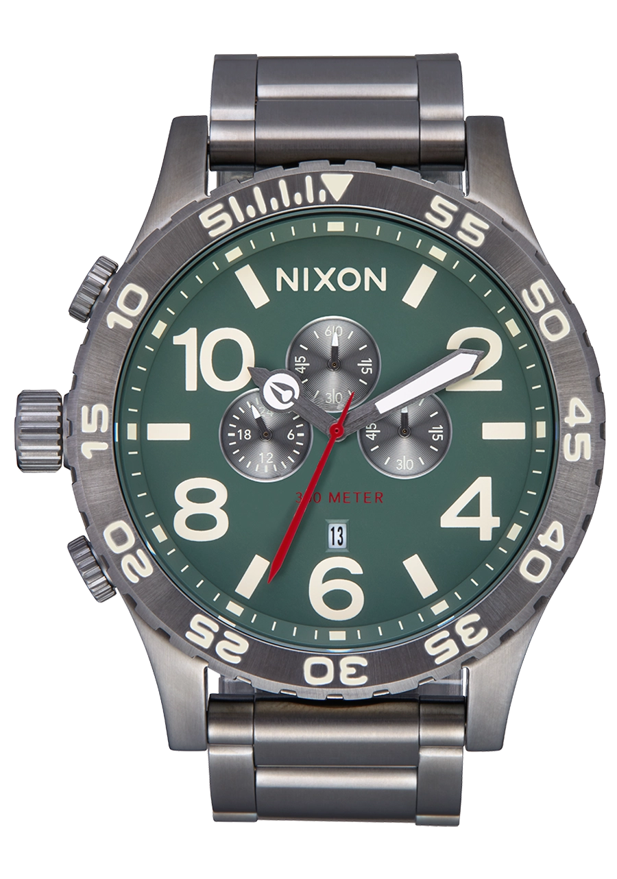 51-30 Chrono - Light Gunmetal / Dk Forest
