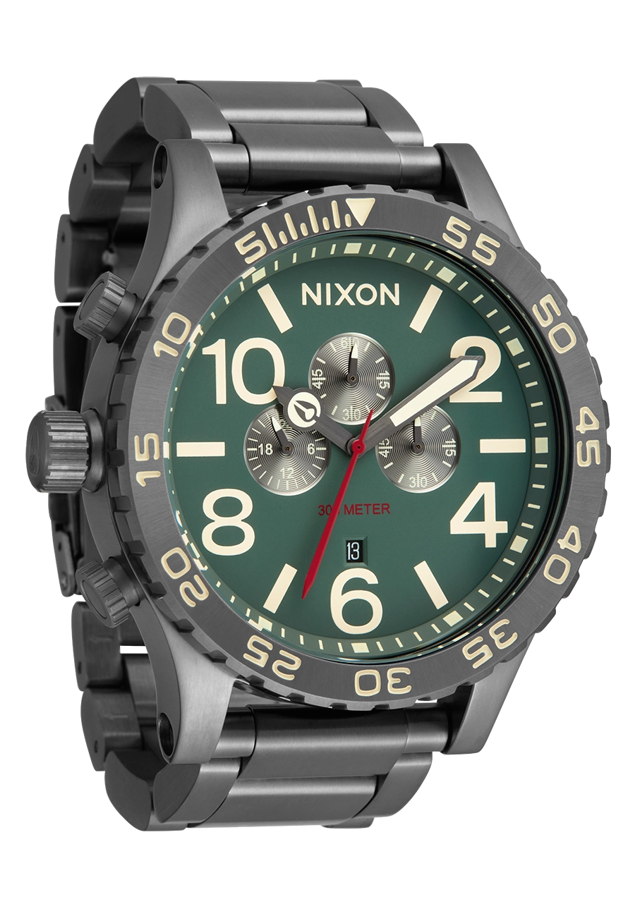 51-30 Chrono - Light Gunmetal / Dk Forest