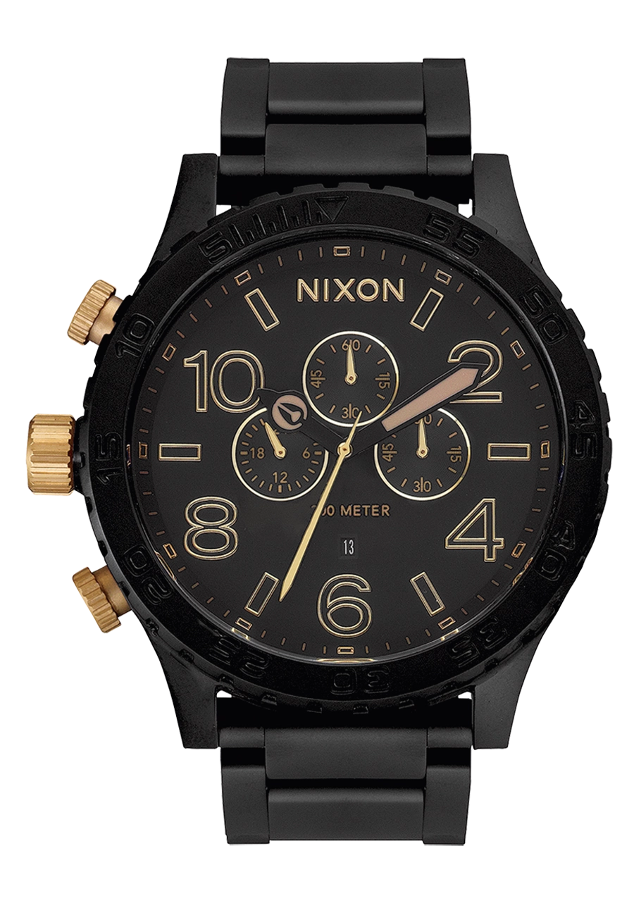 51-30 Chrono - Matte Black / Gold