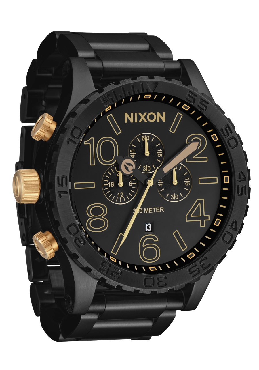 51-30 Chrono - Matte Black / Gold