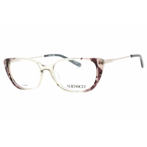 Adensco Women's Eyeglasses - Crystal Grey Butterfly Plastic Frame | AD 242 063M 00