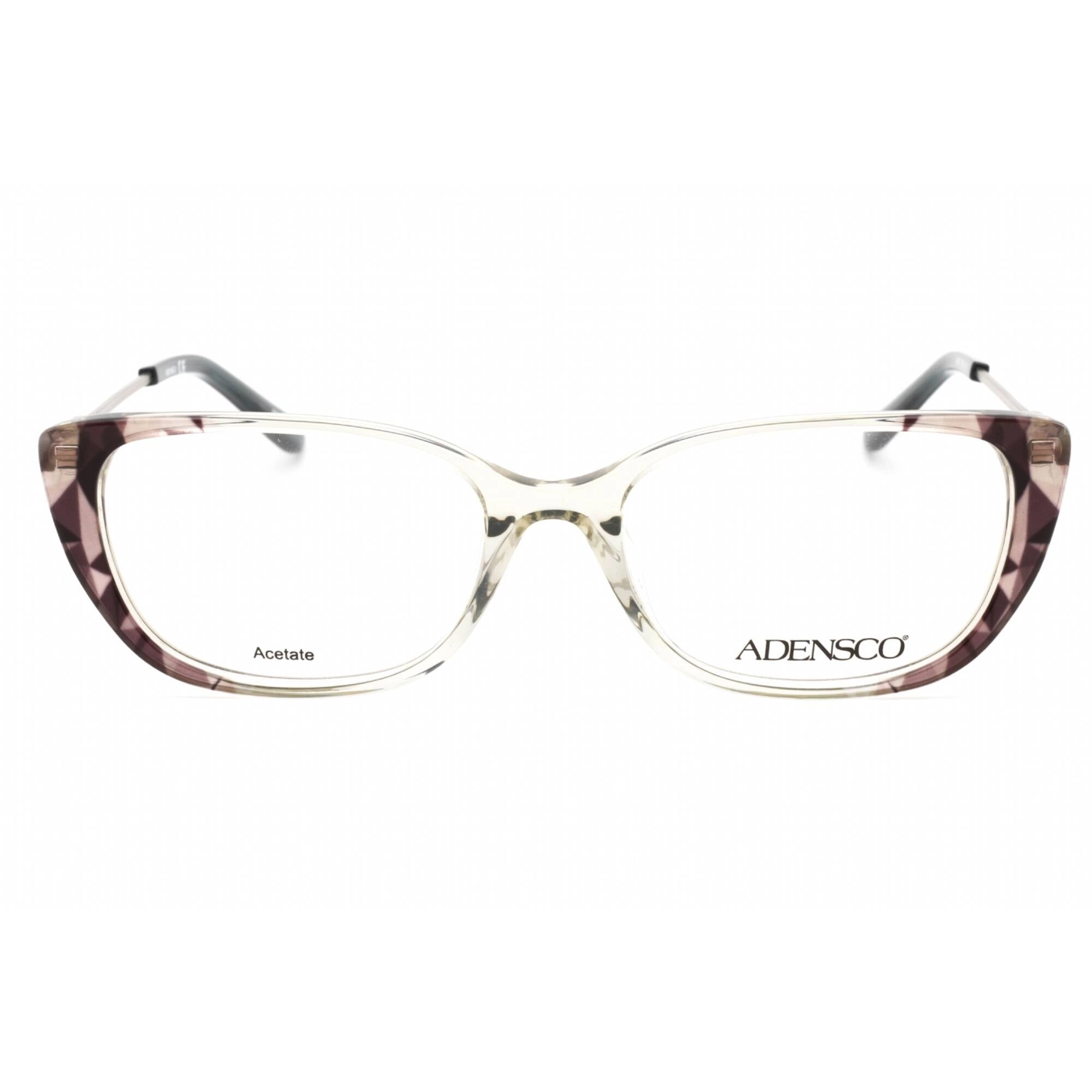 Adensco Women's Eyeglasses - Crystal Grey Butterfly Plastic Frame | AD 242 063M 00