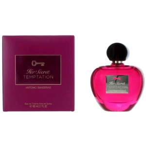 Antonio Banderas Women's Eau De Toilette Spray - Her Secret Temptation, 2.7 oz