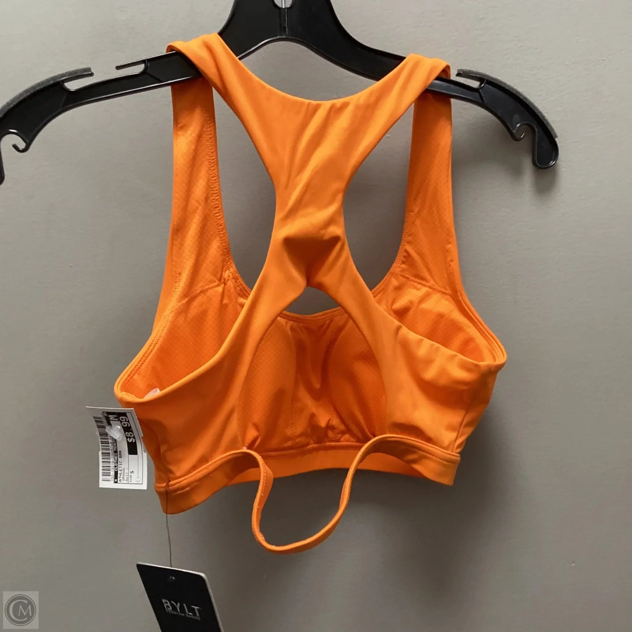 Athletic Bra By Clothes Mentor In Orange, Size: S