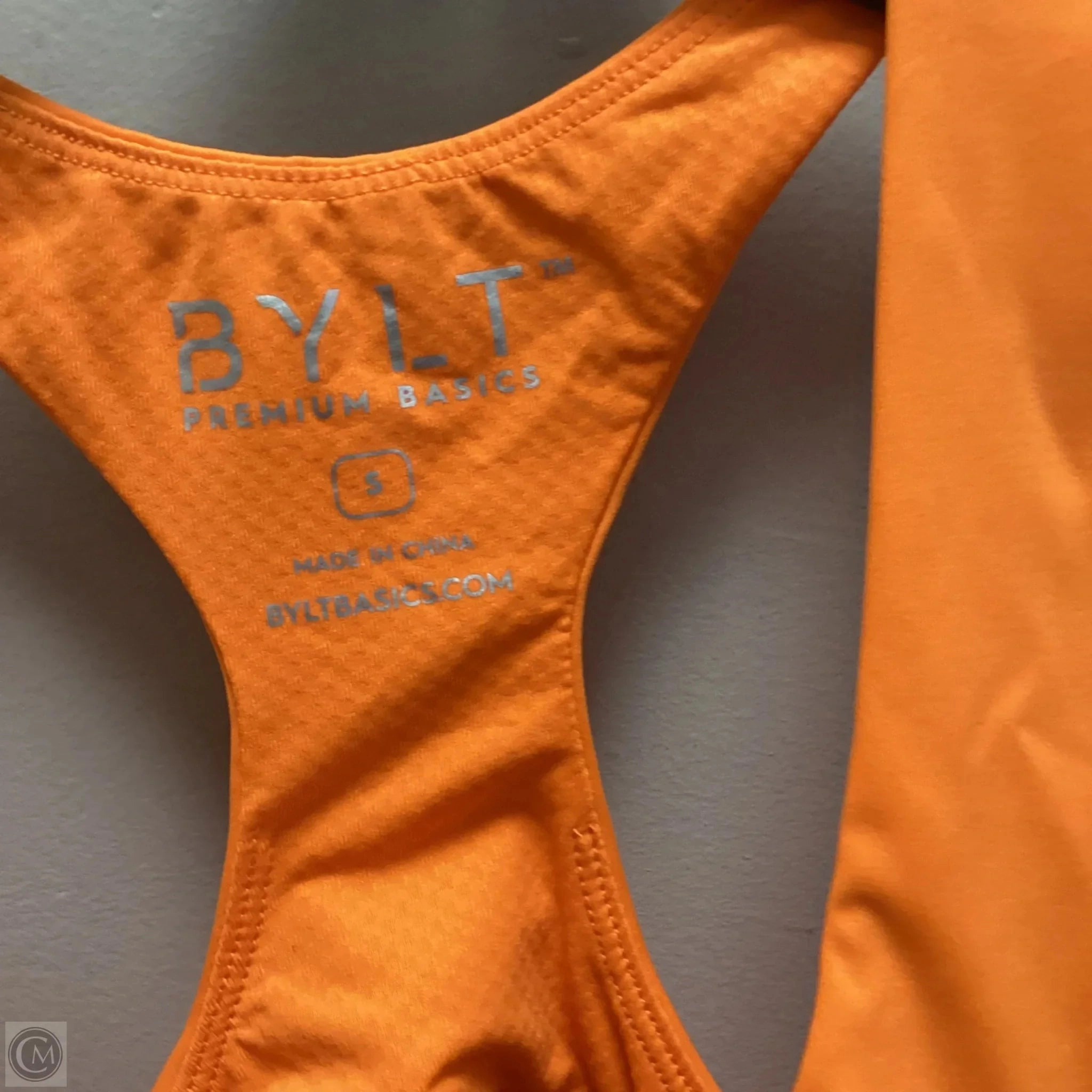 Athletic Bra By Clothes Mentor In Orange, Size: S