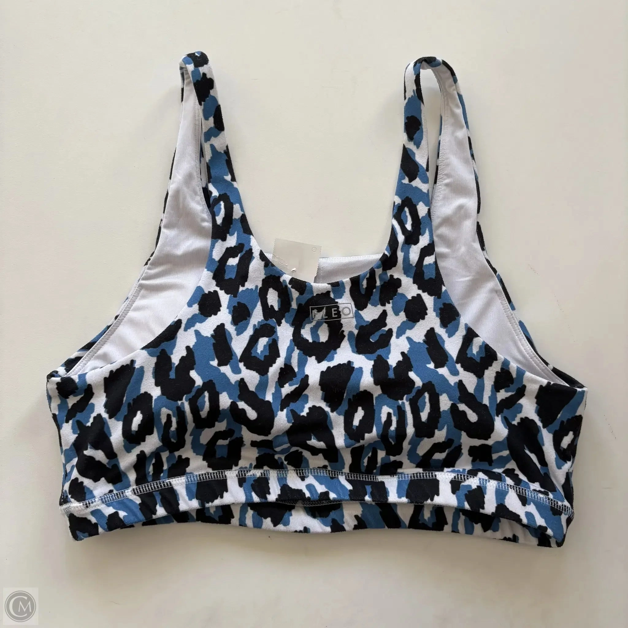 Athletic Bra By Cmb In Camouflage Print, Size: L