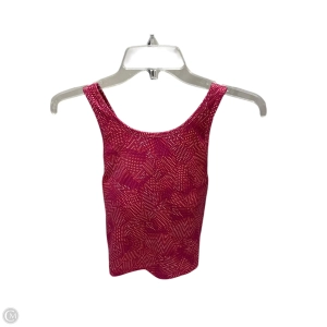 Athletic Bra By Mia In Orange & Pink, Size: L