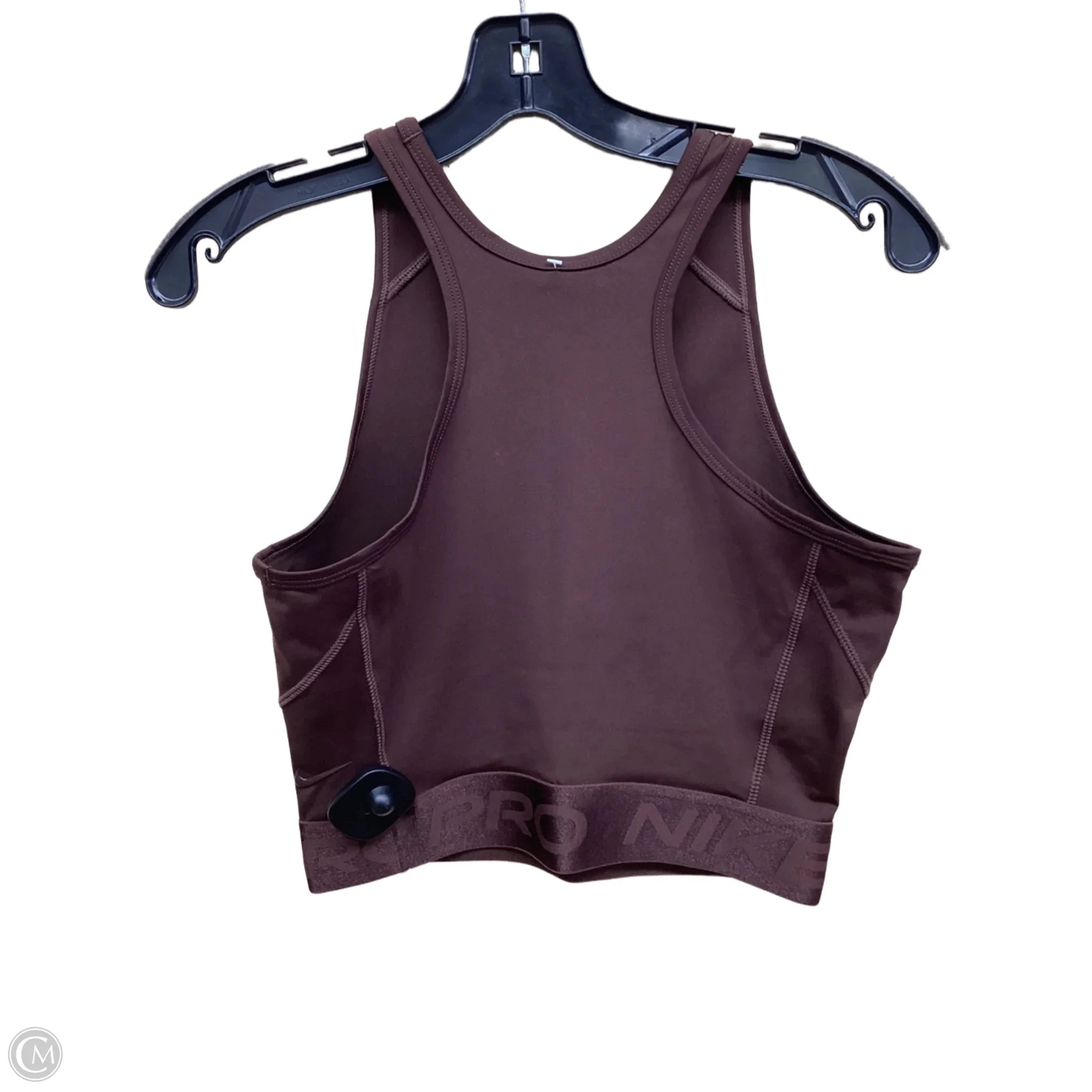 Athletic Bra By Nike In Brown, Size: S