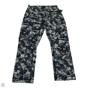 Athletic Leggings By Lululemon In Grey & White, Size: S