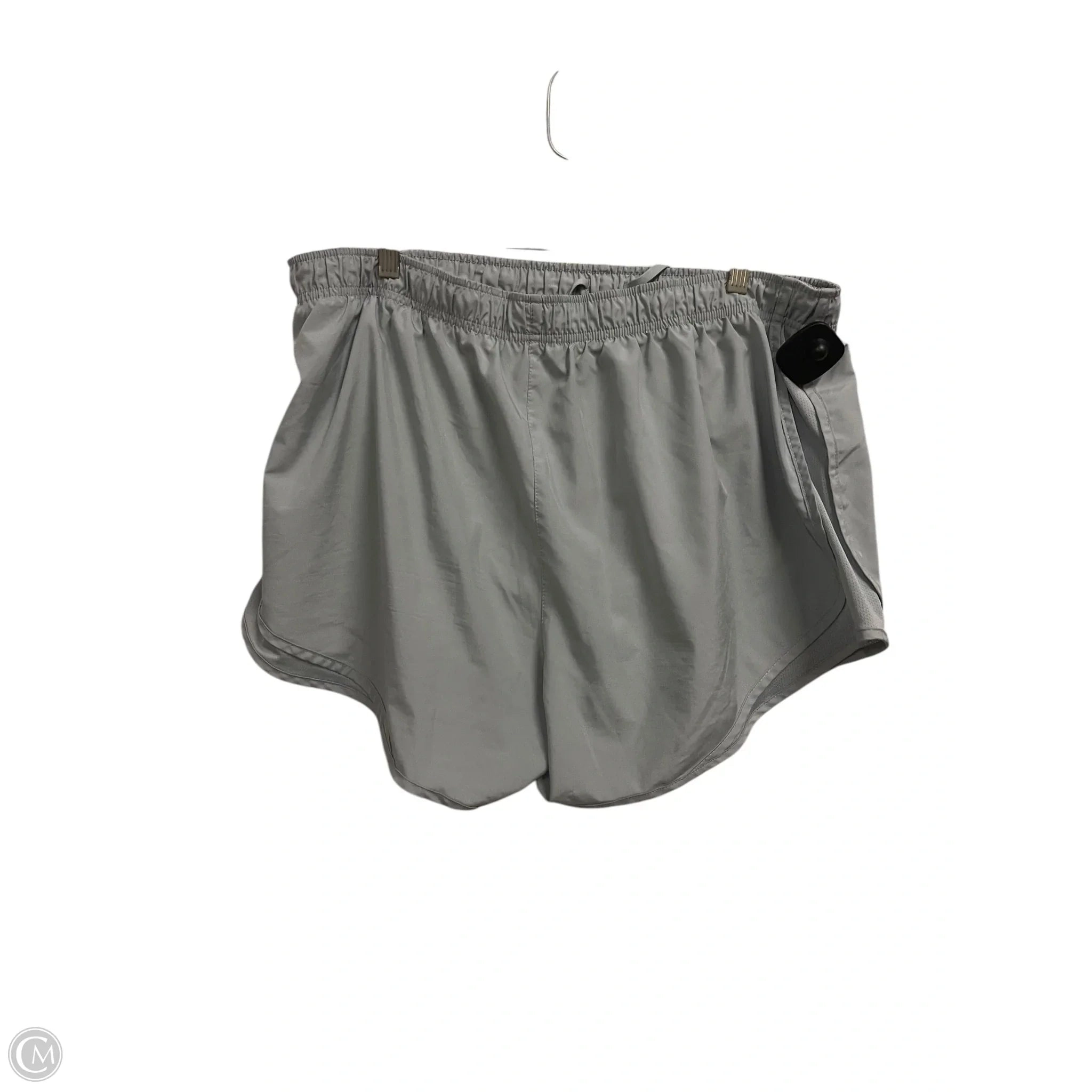 Athletic Shorts By Nike Apparel In Grey, Size: Xxl