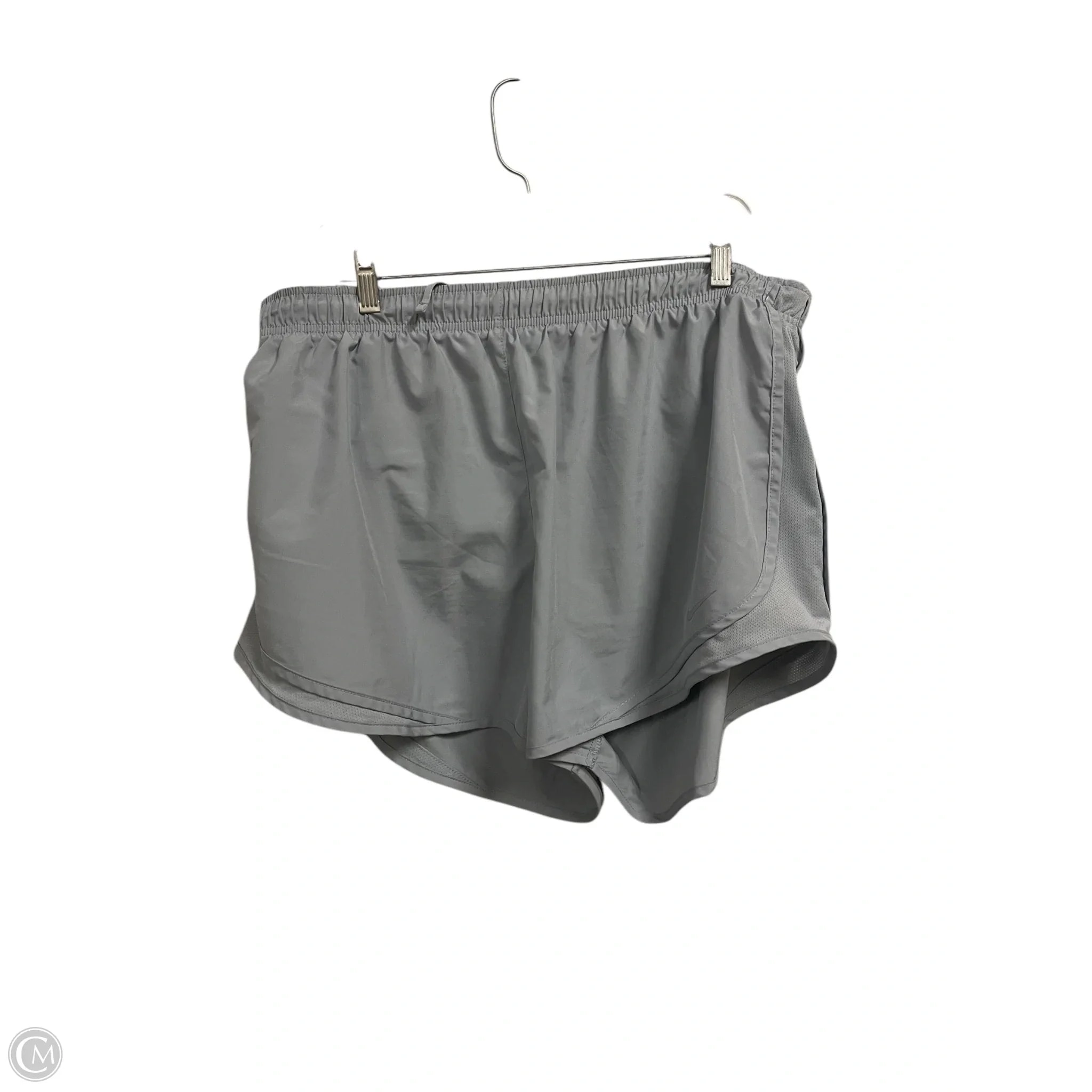 Athletic Shorts By Nike Apparel In Grey, Size: Xxl
