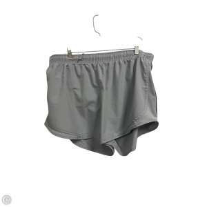 Athletic Shorts By Nike Apparel In Grey, Size: Xxl