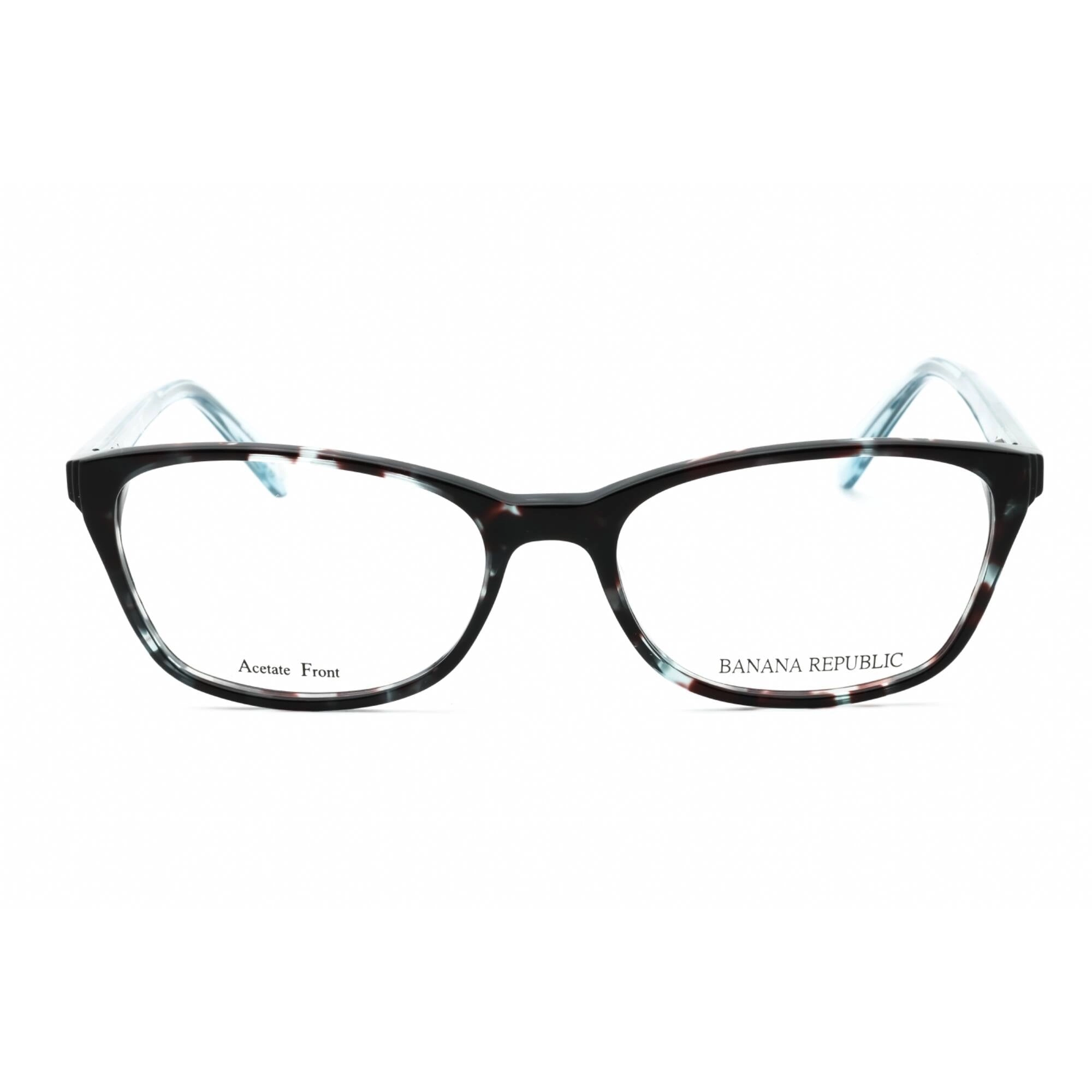 Banana Republic Women's Eyeglasses - 52mm Black Green Plastic Frame | BR 204 0EO3 00