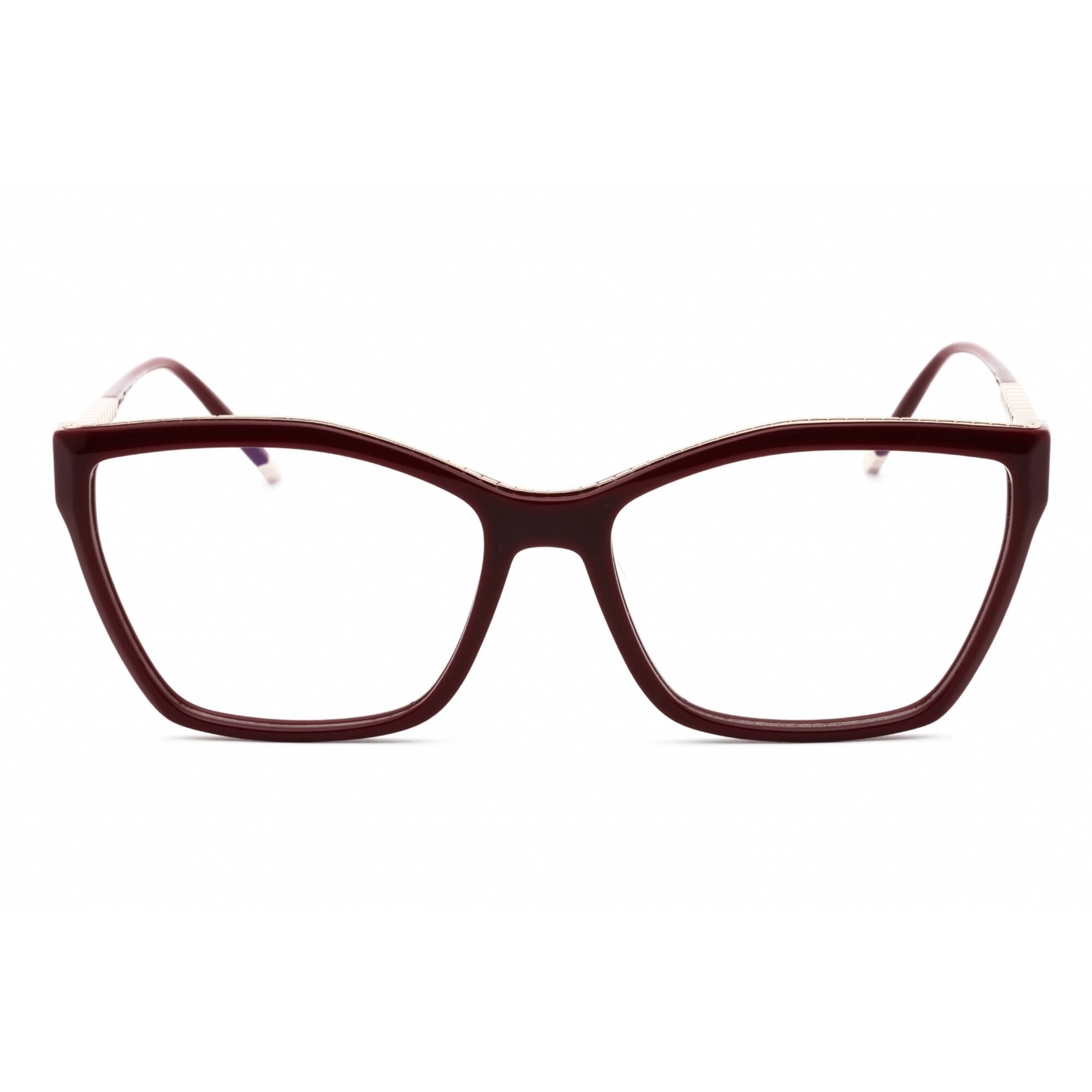 Chopard Women's Eyeglasses - Burgundy Plastic Full Rim Cat Eye Frame | VCH321M 09FH