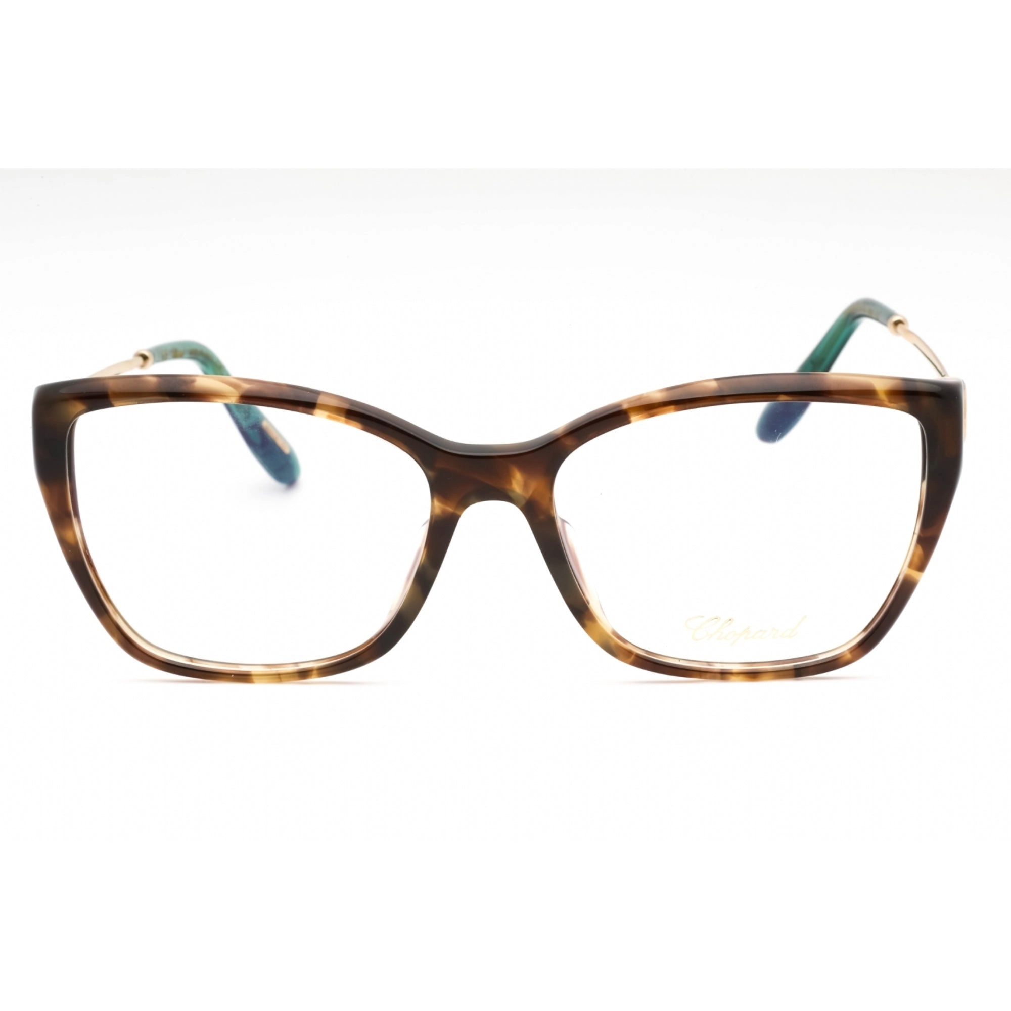 Chopard Women's Eyeglasses - Shiny Tortoise Plastic Cat Eye Shape Frame| VCH322S 09AJ