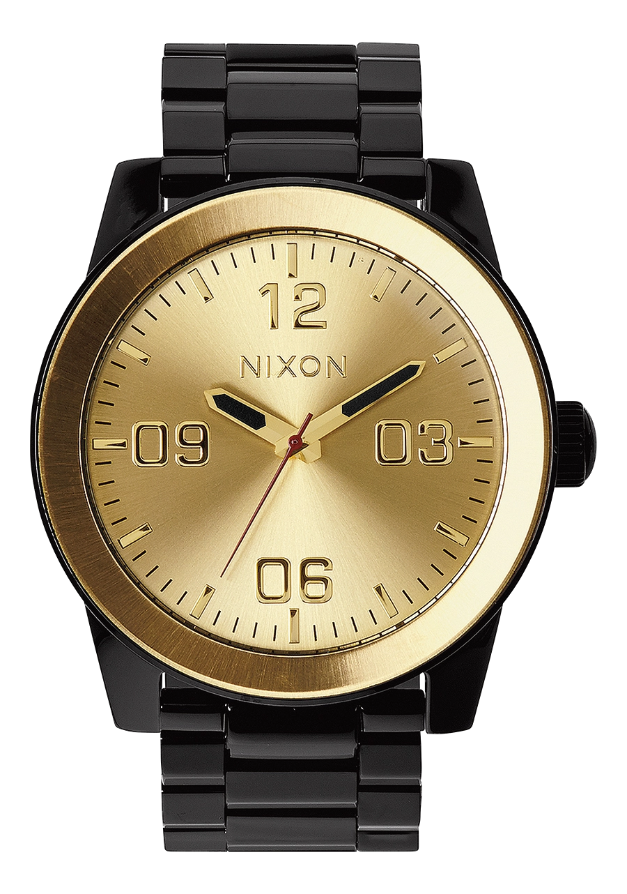 Corporal Stainless Steel - Black / Gold