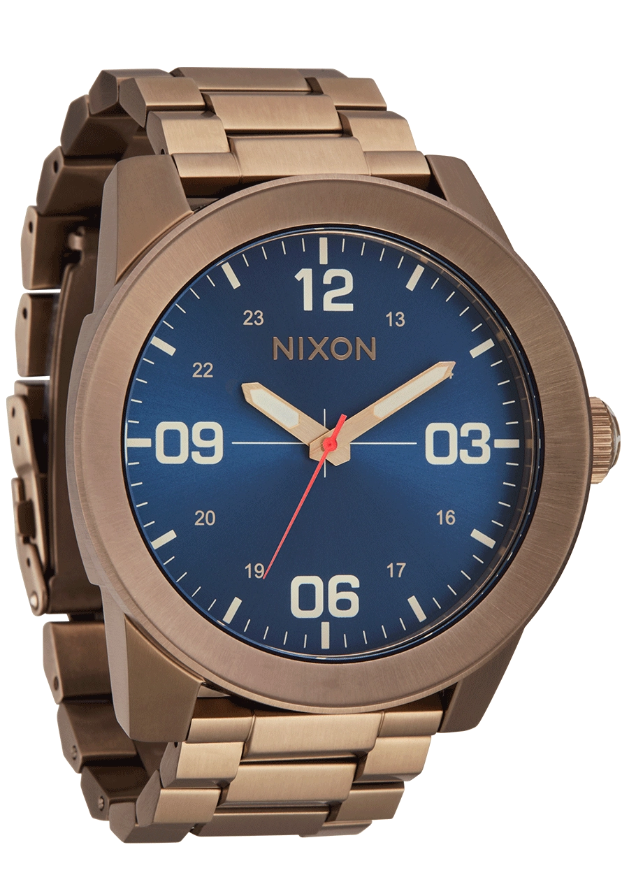 Corporal Stainless Steel - Desert Gold / Arles Blue