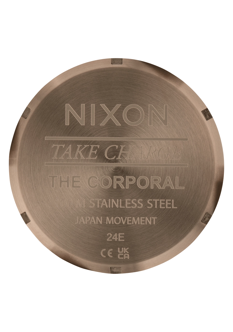 Corporal Stainless Steel - Desert Gold / Arles Blue