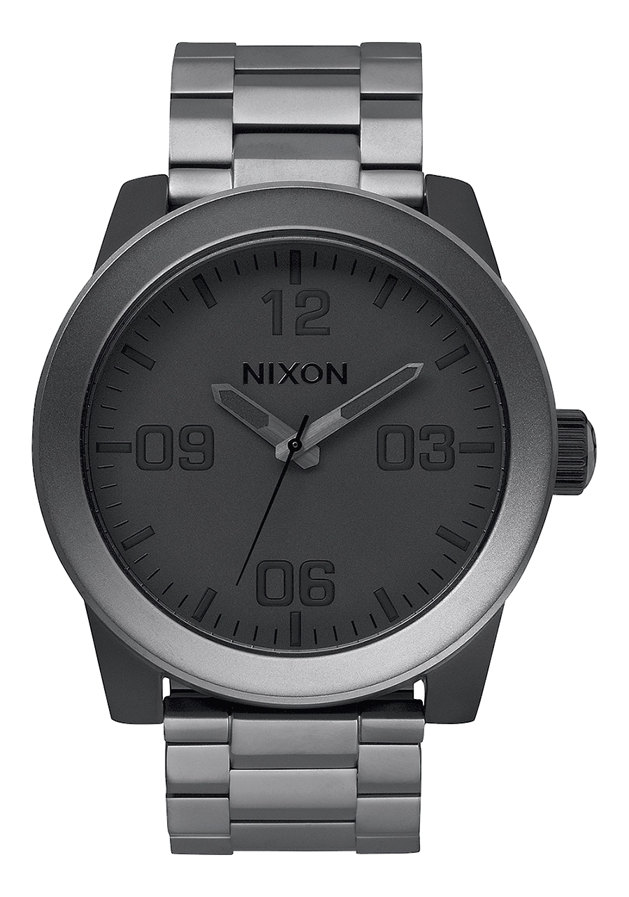 Corporal Stainless Steel - Matte Black / Matte Gunmetal