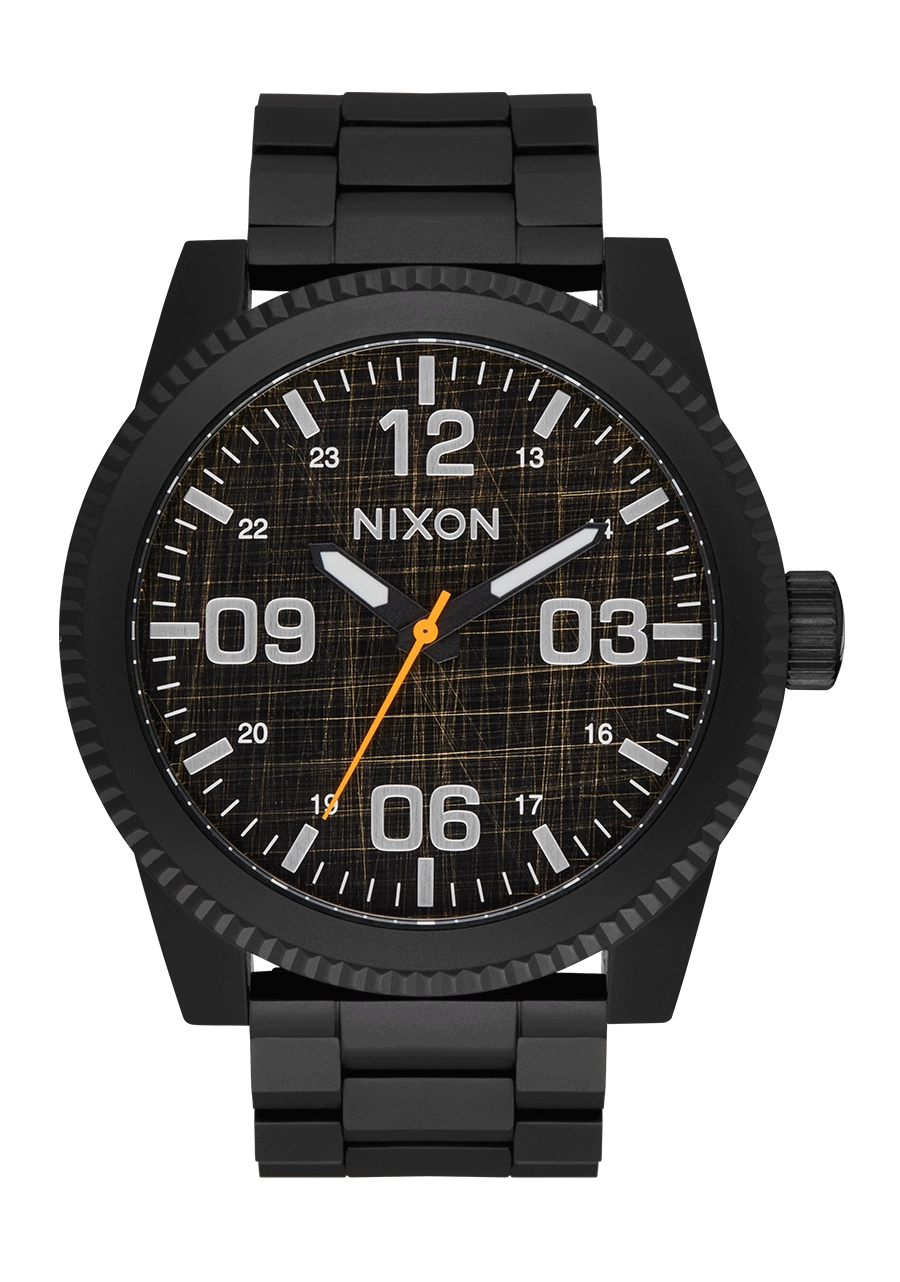 Corporal Stainless Steel - Super Black / Black Top