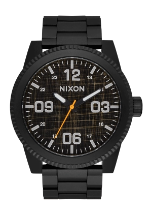 Corporal Stainless Steel - Super Black / Black Top