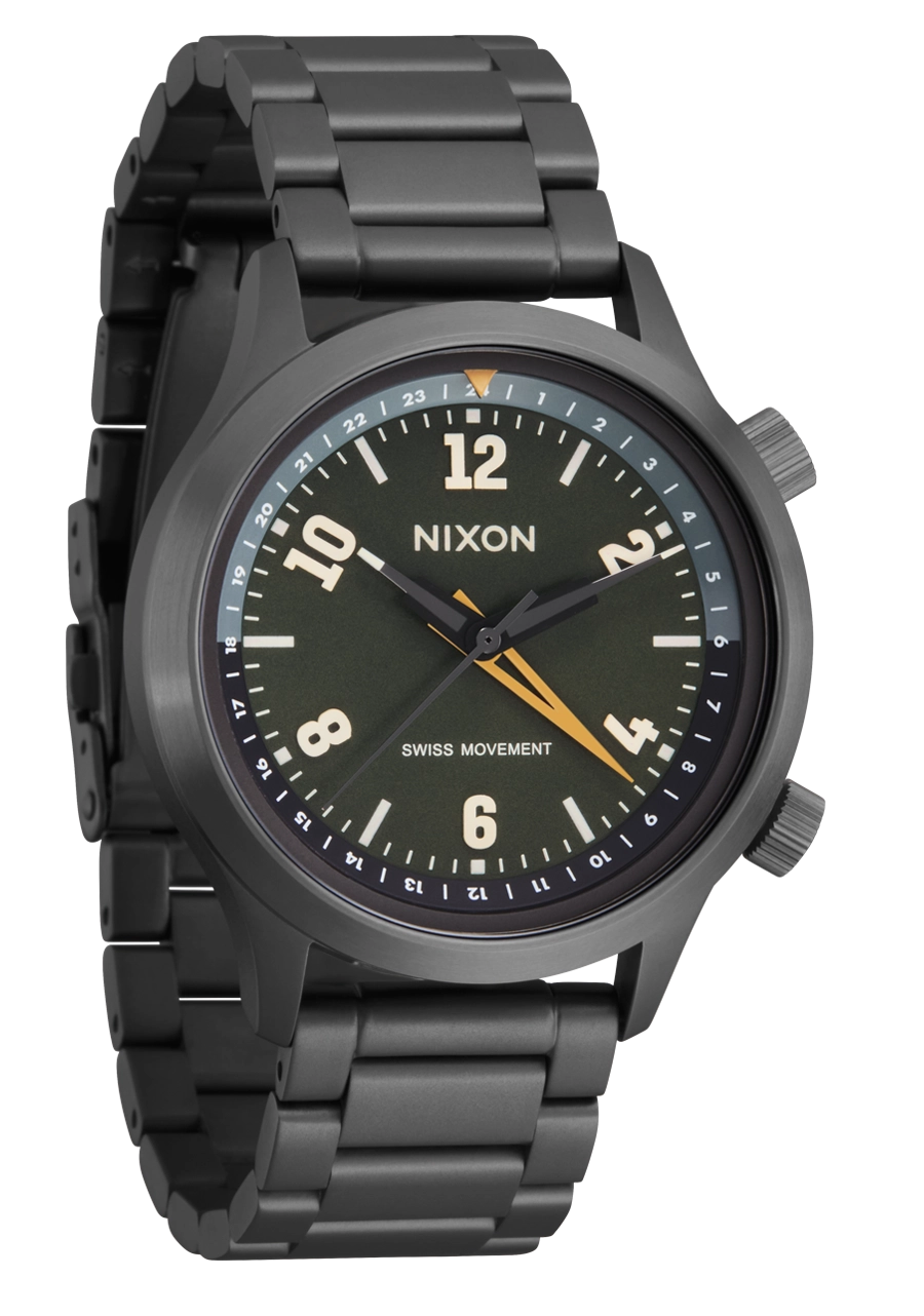 Drifter 40 - Gunmetal / Kobu Green