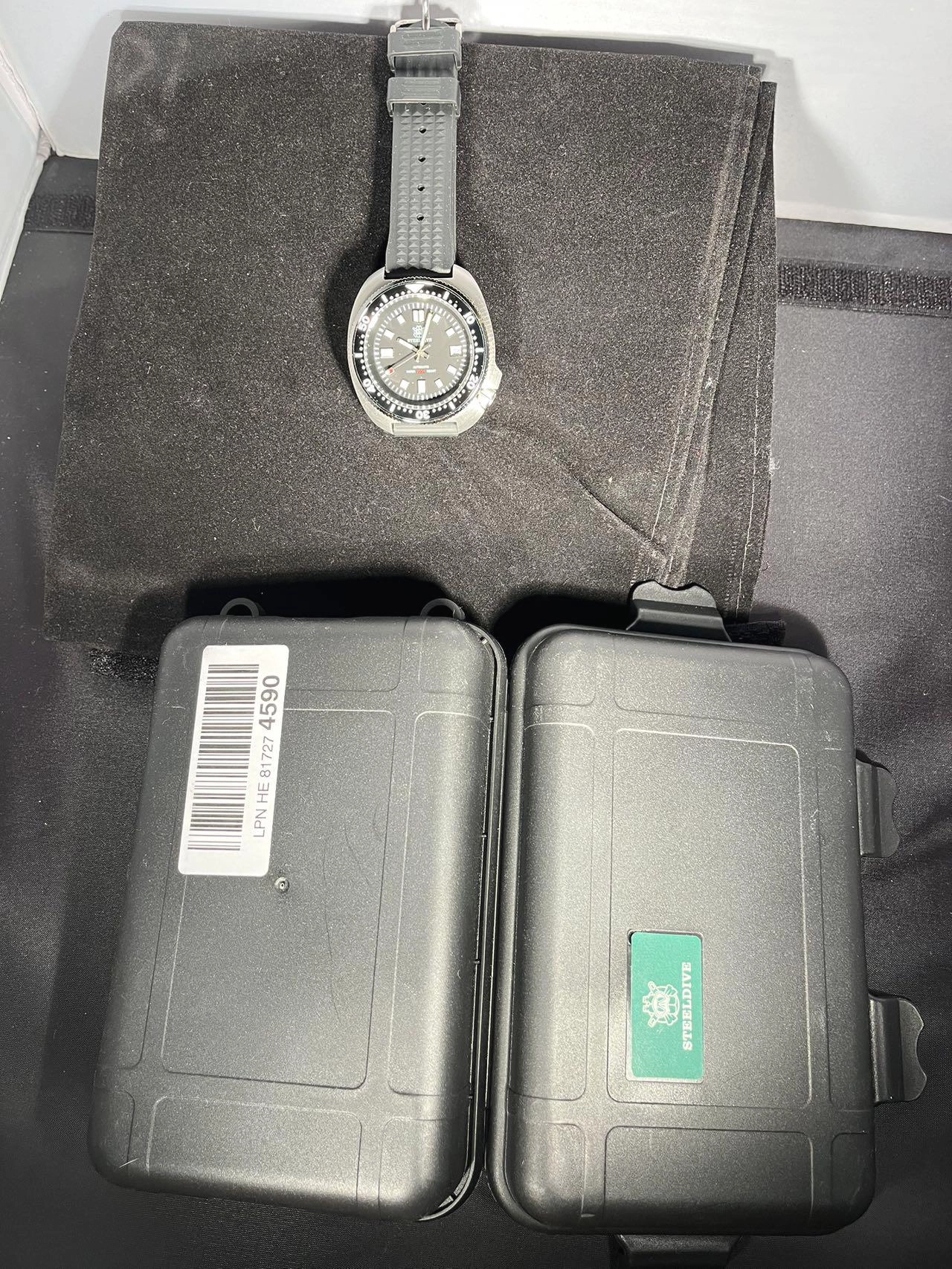 ★EU-Pre-Owned★ Steeldive SD1970 6105 Turtle Diver Watch