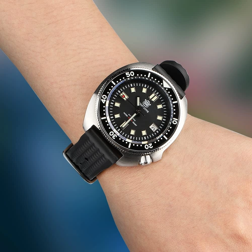 ★EU-Pre-Owned★ Steeldive SD1970 6105 Turtle Diver Watch