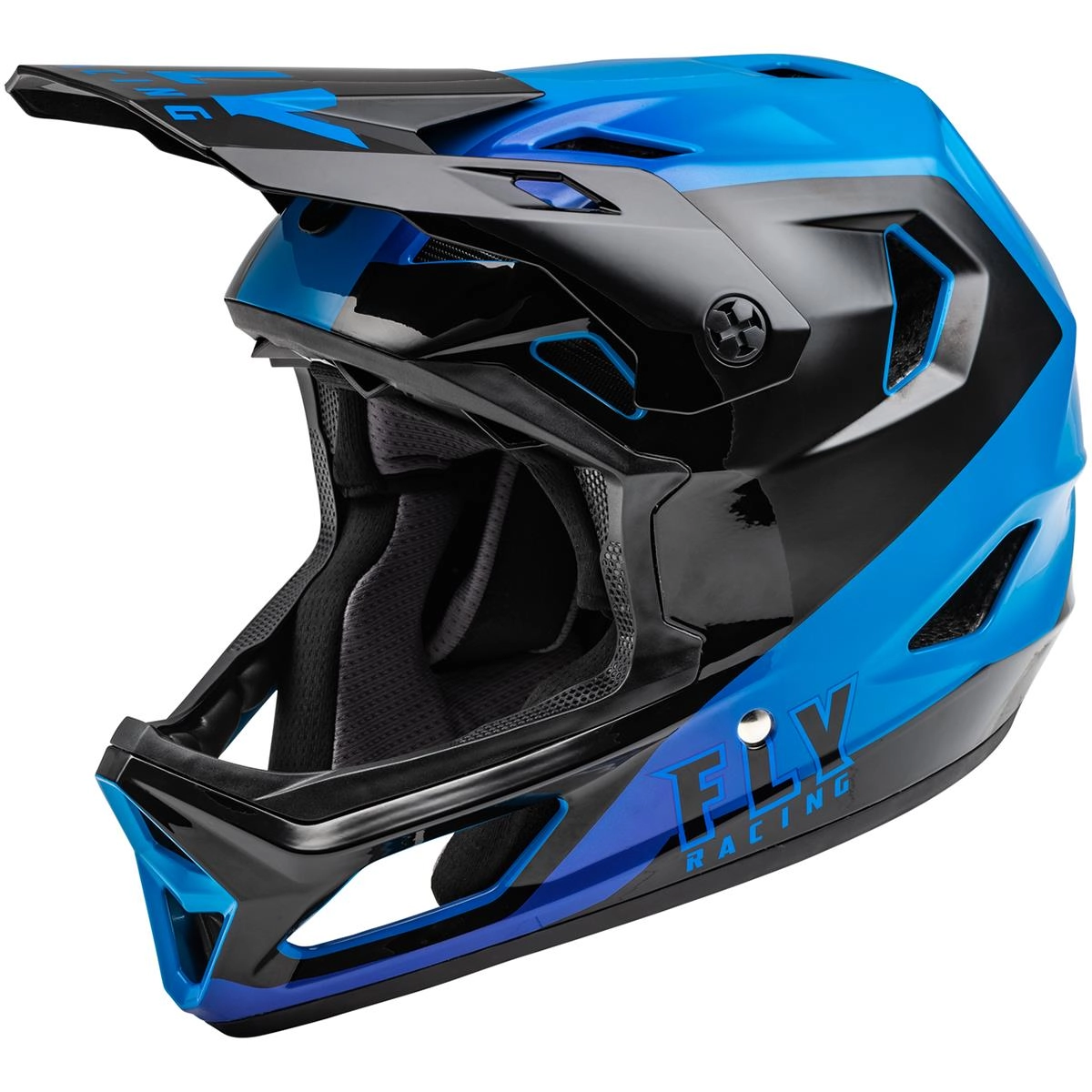 Fly Racing Youth Rayce Helmet - Black/Blue