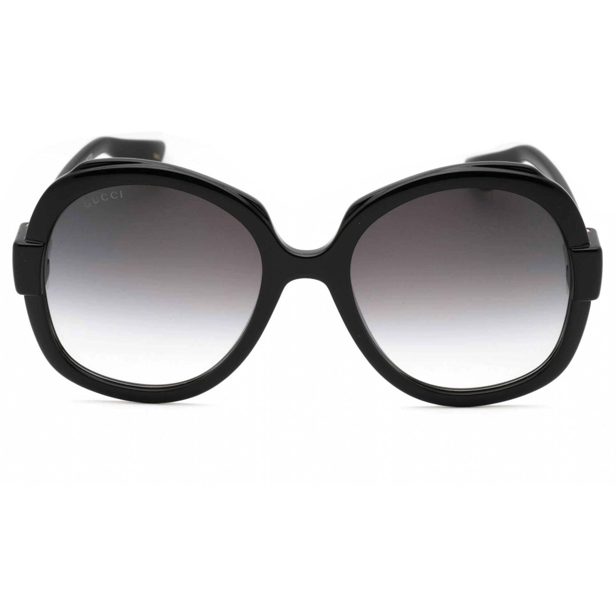 Gucci Women's Sunglasses - Black Oversized Full Rim Plastic Frame | GG1432S 001
