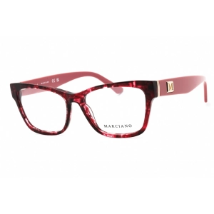 Guess By Marciano Women's Eyeglasses - Pink/Other Acetate Cat Eye Frame | GM0387 074