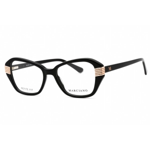 Guess By Marciano Women's Eyeglasses - Shiny Black Full Rim 49mm Frame | GM0386 001