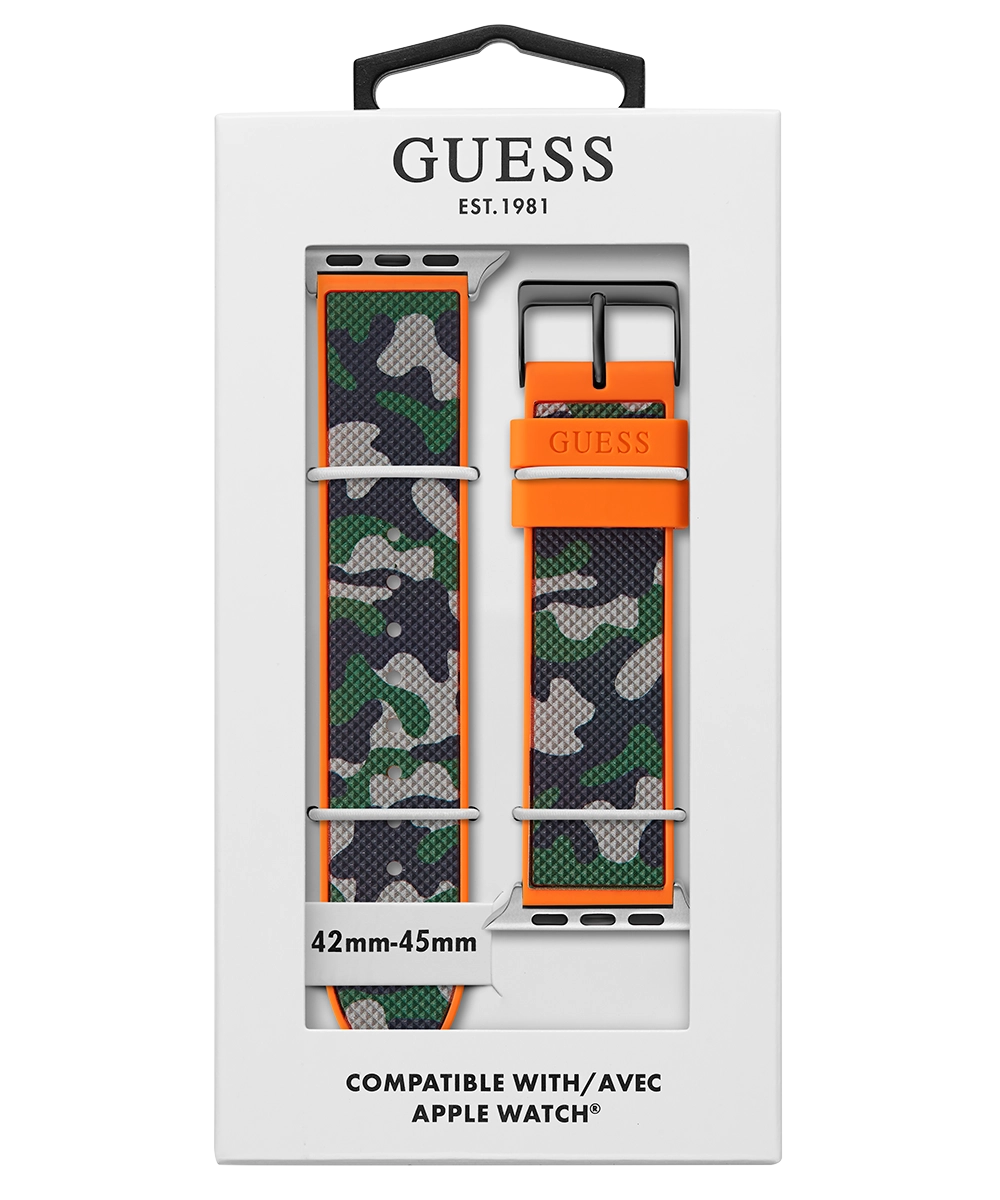 GUESS Silicone FLEX Band for Apple 42-44 mm Watch