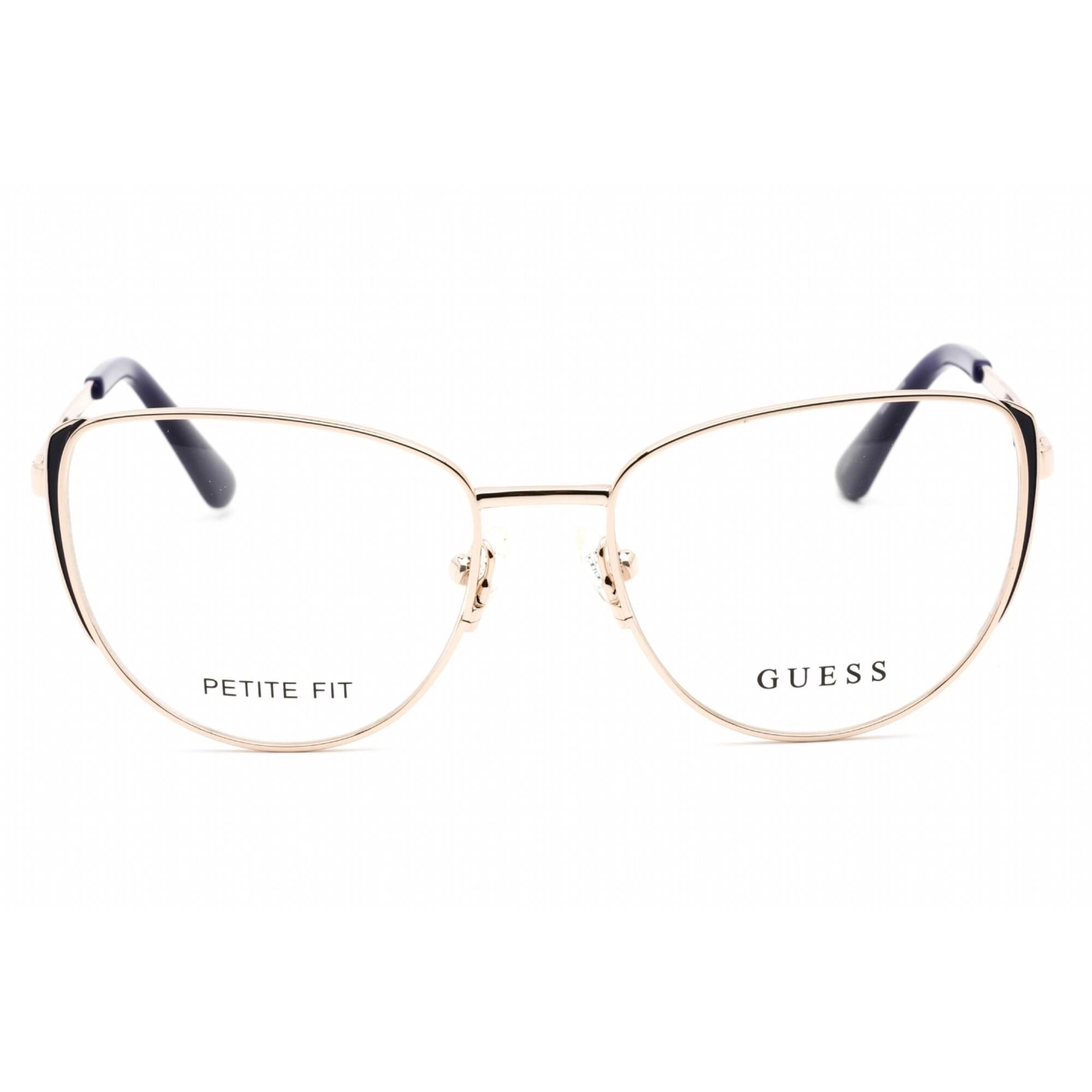 Guess Women's Eyeglasses - Full Rim Blue/Other Metal Cat Eye Shape Frame | GU2904 092