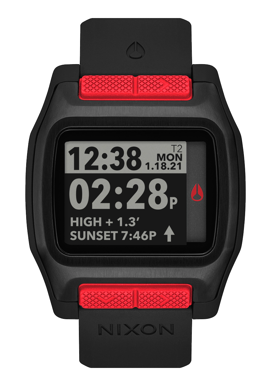 High Tide - Black / Red