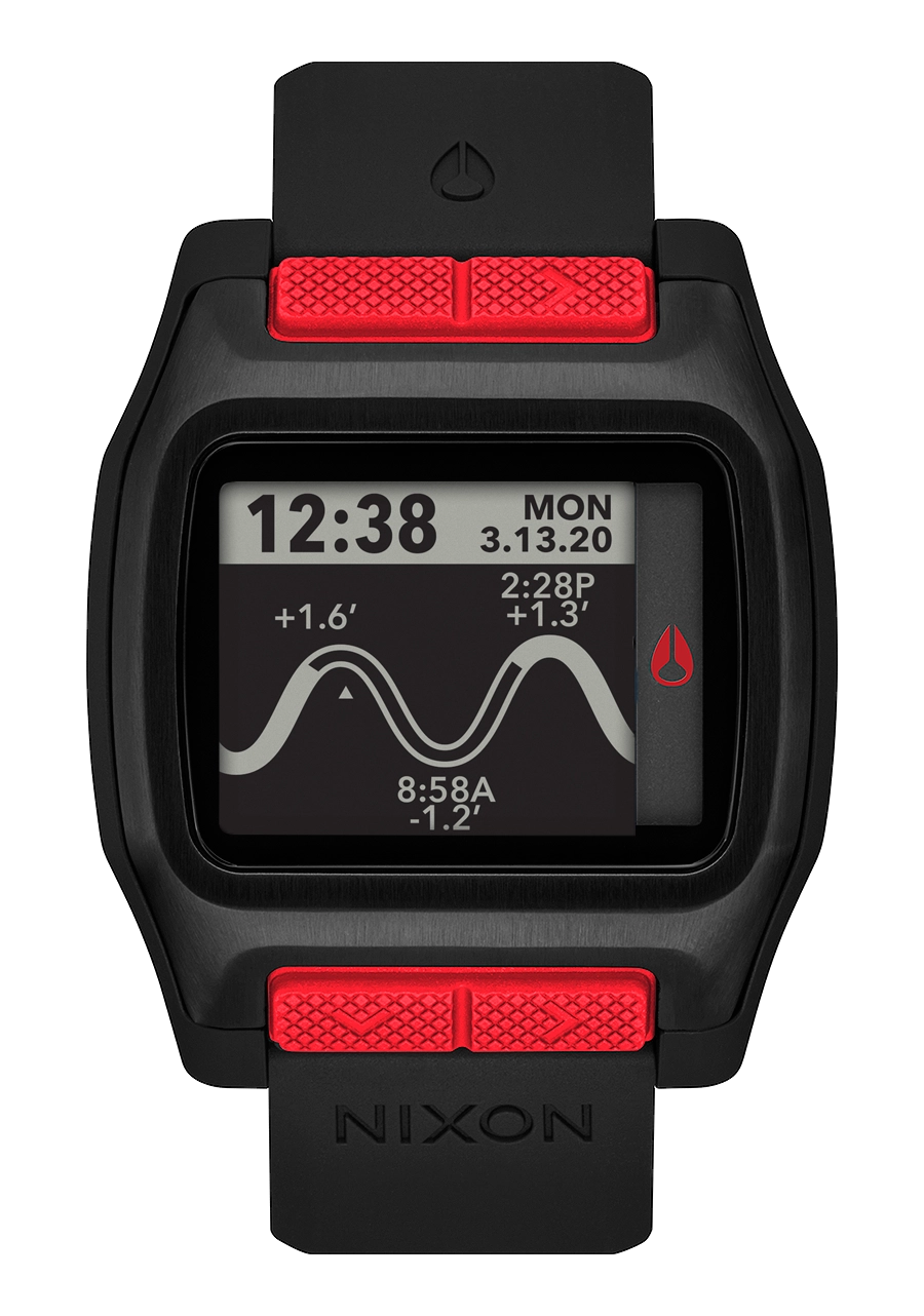 High Tide - Black / Red