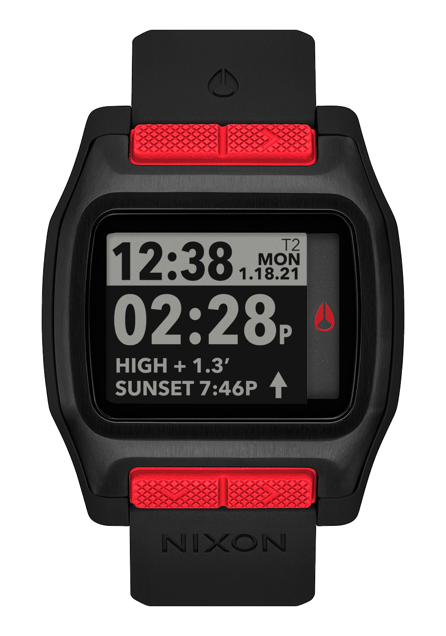 High Tide - Black / Red