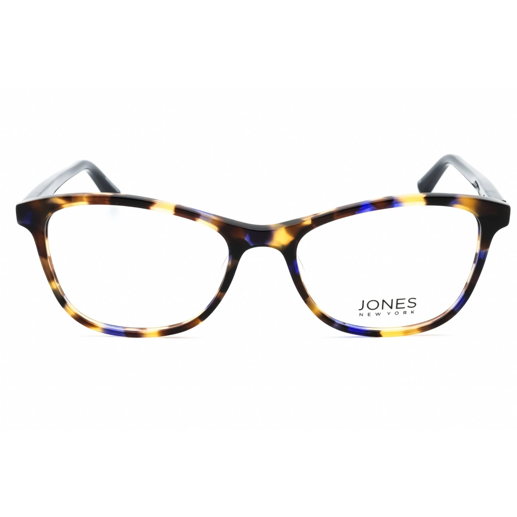 Jones New York Women's Eyeglasses - Blue Tortoise Cat Eye Full Rim Frame | J778 0BTO