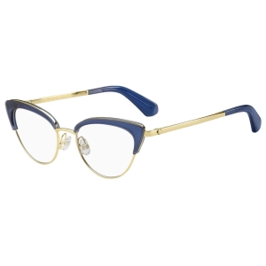 Kate Spade Women's Eyeglasses - Blue Metal Full Rim Cat Eye Shape Frame | JAILYN 0PJP