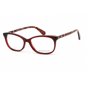 Kate Spade Women's Eyeglasses - Full Rim Burgundy Havana Frame | Kaileigh 0YDC 00