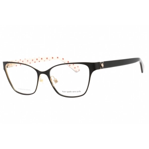 Kate Spade Women's Eyeglasses - Gold Black Metal Cat Eye Shape Frame | IVIE 0RHL 00