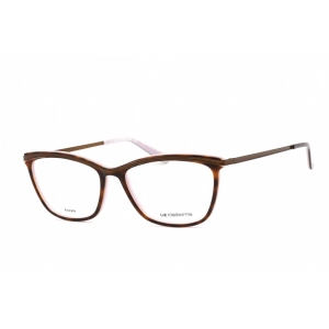 Liz Claiborne Women's Eyeglasses - Cat Eye Havana/Lilac Plastic Frame | L 638 0MMH 00