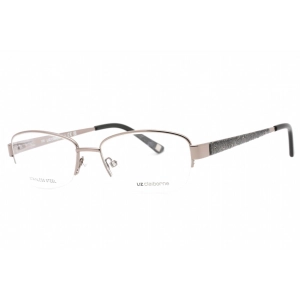 Liz Claiborne Women's Eyeglasses - Ruthenium Metal Oval Shape Frame | L 611 01C5 00