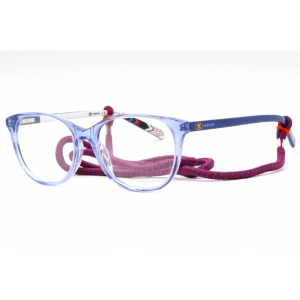 M Missoni Women's Eyeglasses - Blue Plastic Oval Full Rim Frame | MMI 0006 0PJP 00