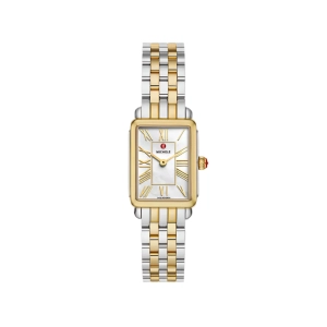 Michele Deco Park Two-Tone 18k Gold Plated Watch