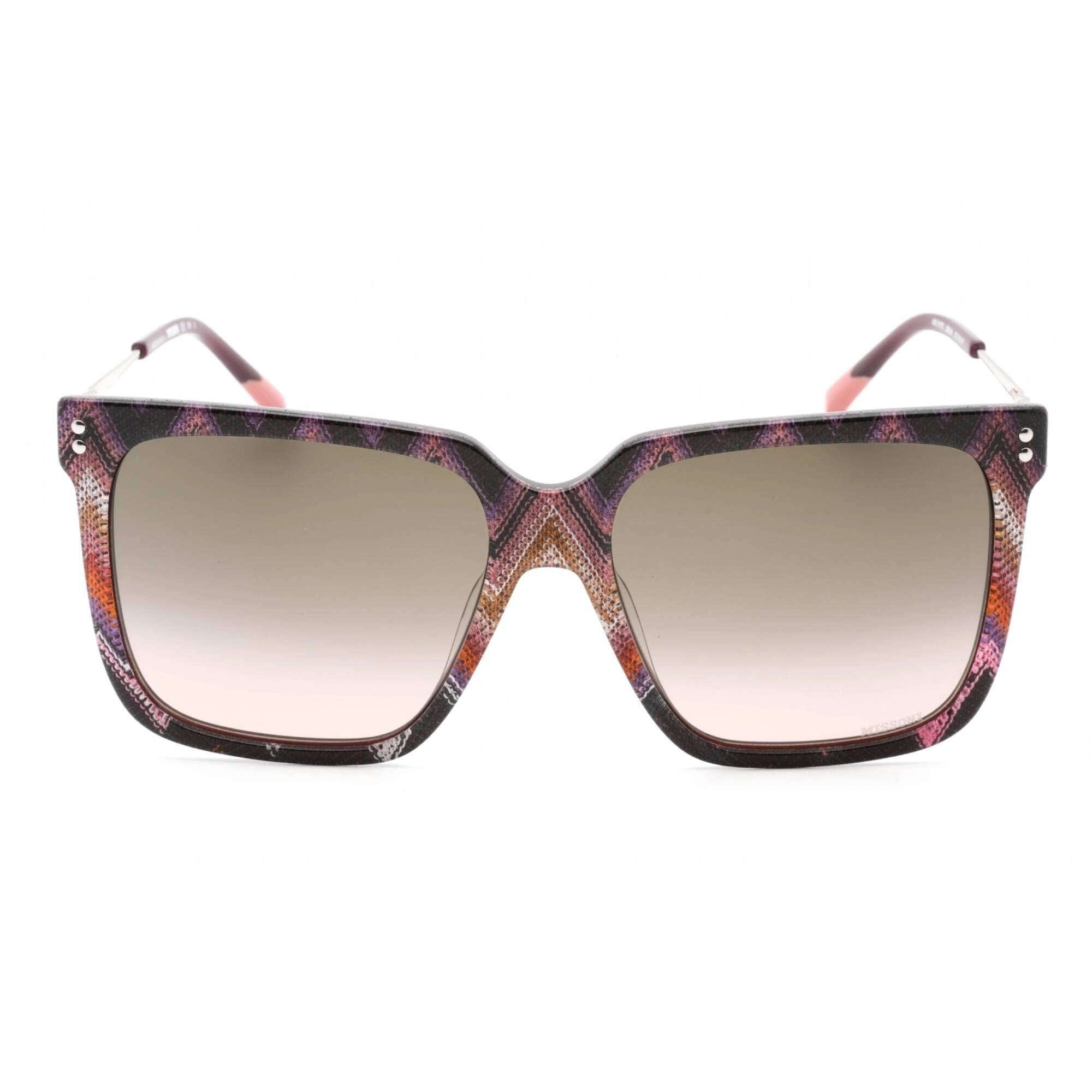 Missoni Women's Sunglasses - Full Rim Pink Violet Plastic Frame | MIS 0107/S 0S68 HA