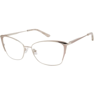 Nicole Miller Women's Eyeglasses - Harman Blush/Gold Metal Frame | NMHARMAN C04