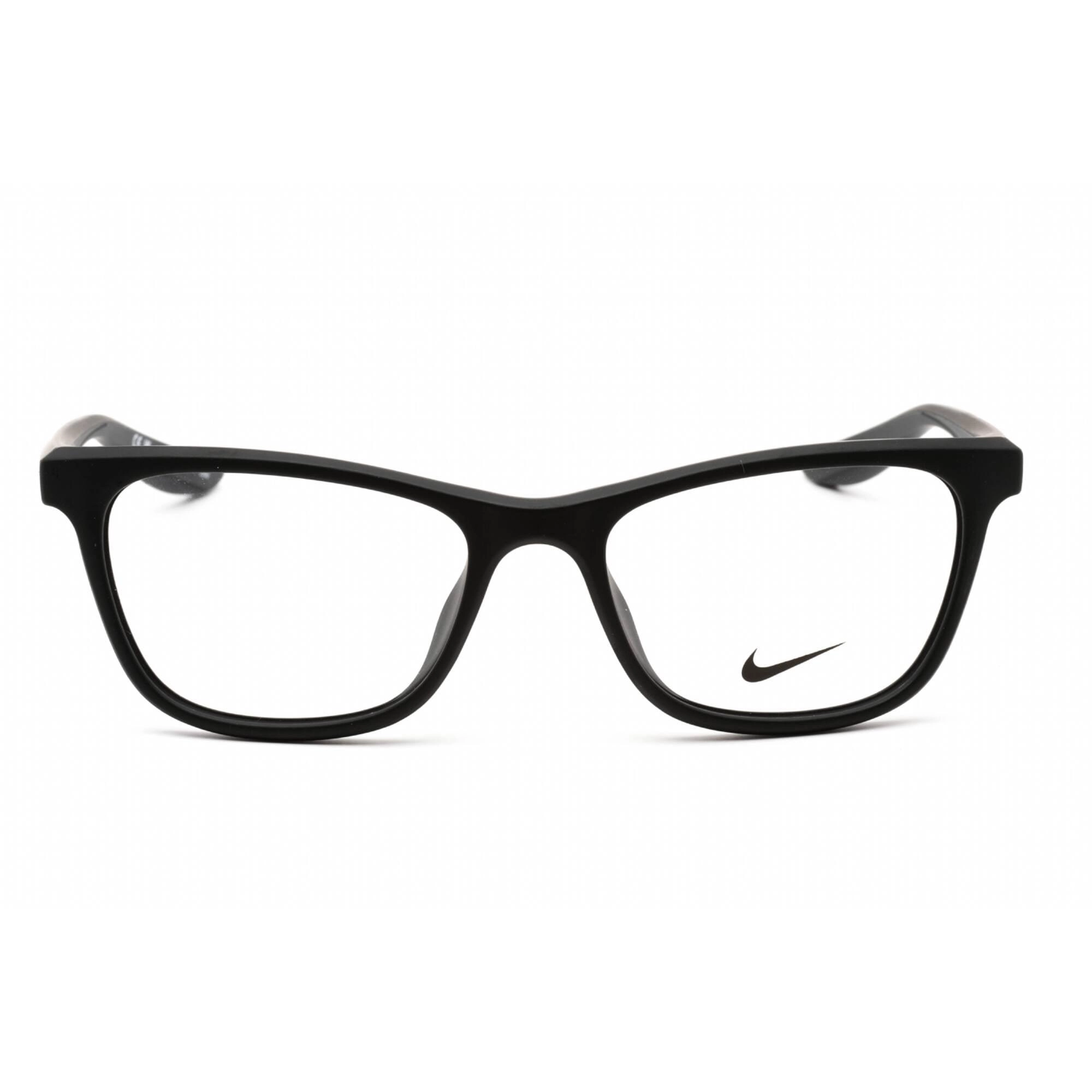 Nike Women's Eyeglasses - Full Rim Cat Eye Matte Black Plastic Frame | NIKE 7047 001