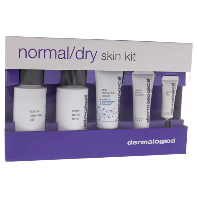Normal Dry Skin Kit by Dermalogica for Unisex - 5 Pc